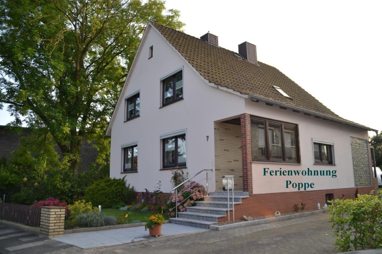 Ferienwohnung Poppe Loxstedt 외부 사진